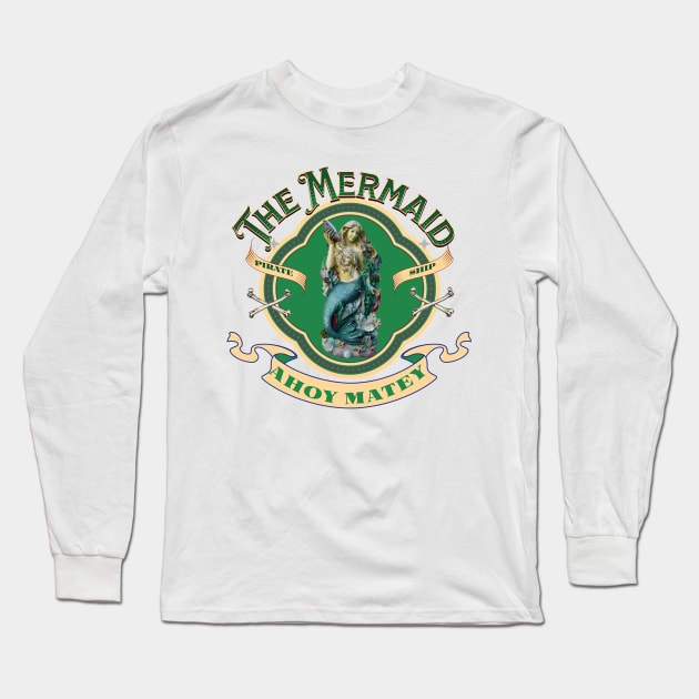 The Mermaid Long Sleeve T-Shirt by Bootylicious